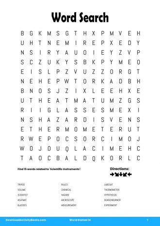 Word Search #1 in Word Games 14