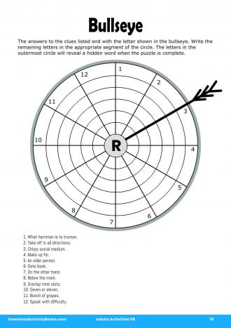 Bullseye #19 in Adults Activities 118