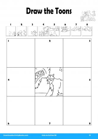 Draw The Toons #15 in Kids Activities 118
