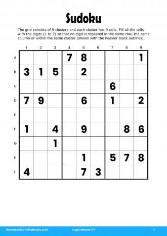 Sudoku #2 in Logic Master 117