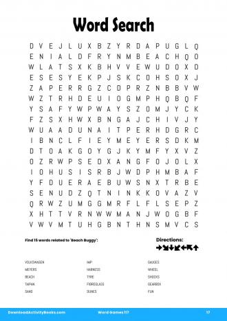 Word Search #17 in Word Games 117