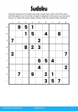 Sudoku #2 in Logic Master 119
