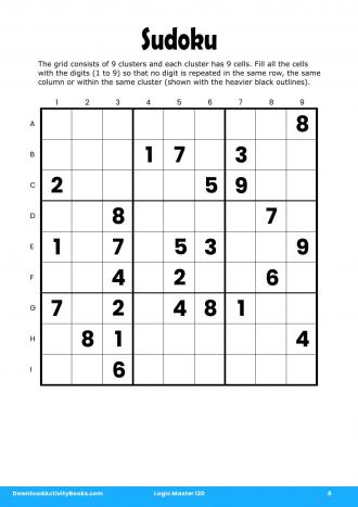 Sudoku #6 in Logic Master 120
