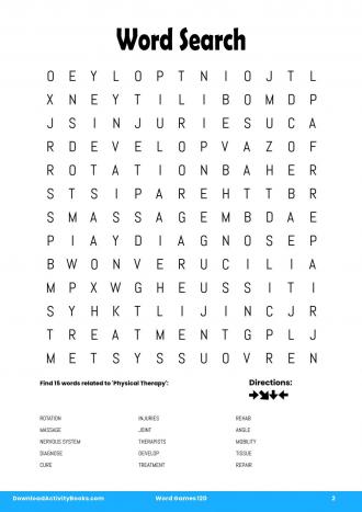 Word Search #2 in Word Games 120