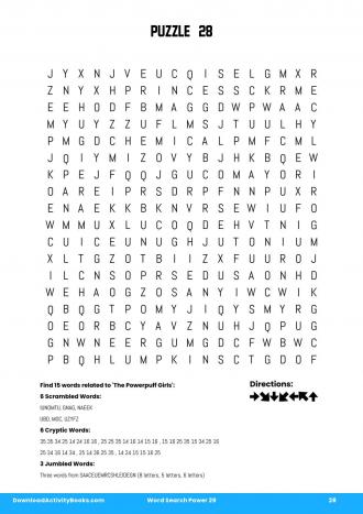 Word Search Power #28 in Word Search Power 29