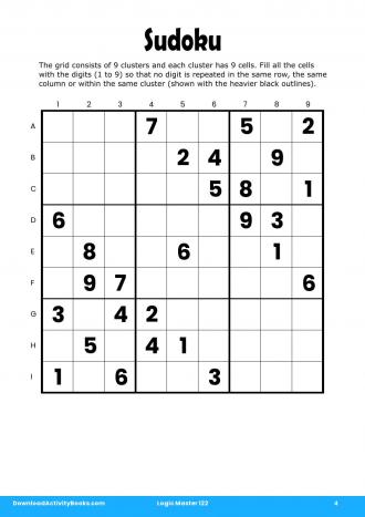 Sudoku in Logic Master 122
