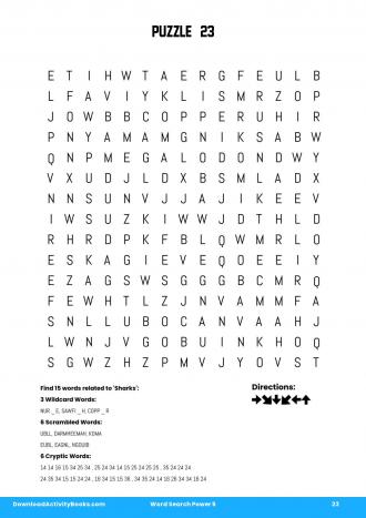 Word Search Power #23 in Word Search Power 5