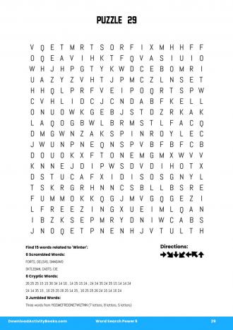 Word Search Power #29 in Word Search Power 5