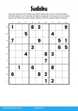 Sudoku #2 in Logic Master 18