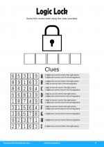 Lock Logic #8 in Adults Activities 2