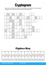 Cryptogram #13 in Kids Activities 1