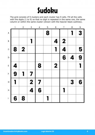 Sudoku in Logic Master 25