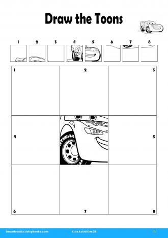 Draw The Toons #11 in Kids Activities 26