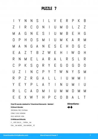 Word Search Power #7 in Word Search Power 7