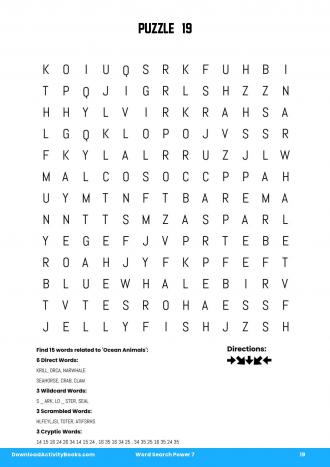 Word Search Power #19 in Word Search Power 7