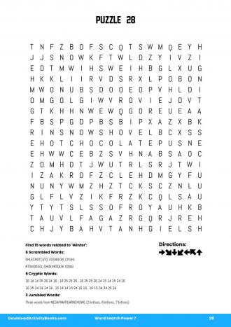 Word Search Power #28 in Word Search Power 7