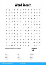 Word Search #3 in Kids Activities 5