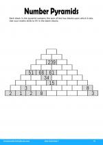 Number Pyramids in Kids Activities 7