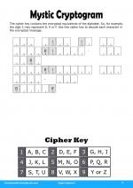 Mystic Cryptogram #3 in Super Ciphers 1