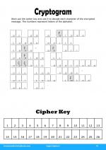 Cryptogram in Super Ciphers 1