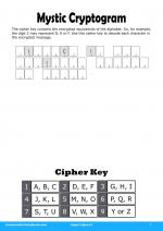 Mystic Cryptogram #1 in Super Ciphers 3