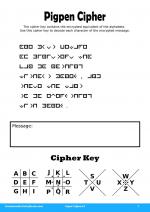 Pigpen Cipher in Super Ciphers 3