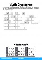 Mystic Cryptogram #2 in Super Ciphers 5