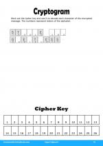 Cryptogram in Super Ciphers 5
