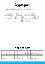 Cryptogram #6 in Super Ciphers 6