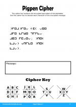 Pigpen Cipher in Super Ciphers 7