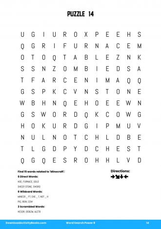 Word Search Power #14 in Word Search Power 9