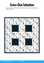 Cross-Out Selection #14 in Word Games 2