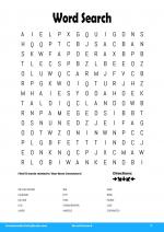 Word Search #3 in Word Games 5
