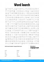 Word Search #10 in Word Games 6