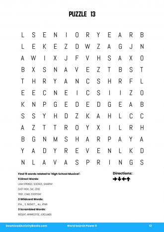 Word Search Power #13 in Word Search Power 11