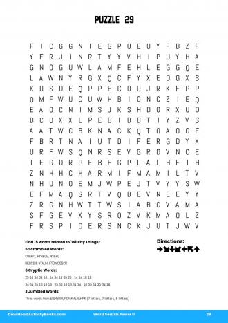 Word Search Power #29 in Word Search Power 11
