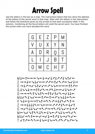 Arrow Spell in Super Ciphers 48